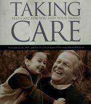 Cover of: Taking care: self-care for you and your family