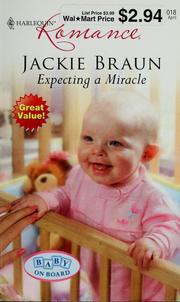 Cover of: Expecting A Miracle (Harlequin Romance)