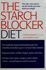 Cover of: The starch blocker diet by Steven Rosenblatt