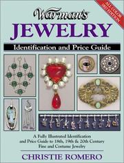 Cover of: Warman's Jewelry (3rd Edition)