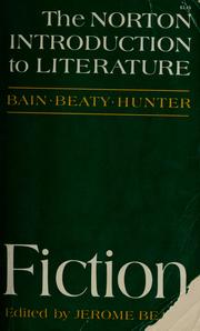 Cover of: Fiction by [compiled by] Jerome Beaty.