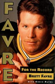 Cover of: Favre: for the record