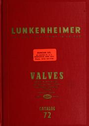 Cover of: Valves by Lunkenheimer Company