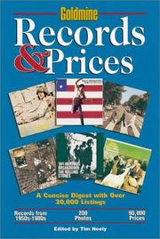Cover of: Goldmine records & prices: a concise digest with over 30,000 listings