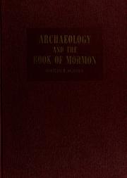 Cover of: Archaeology and the Book of Mormon