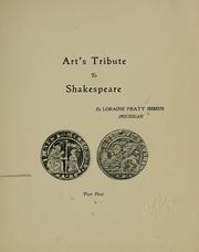 Art's tribute to Shakespeare