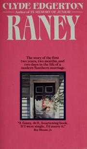 Cover of: Raney by Clyde Edgerton