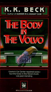 Cover of: The body in the Volvo by K. K. Beck