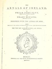 Cover of: The annals of Ireland