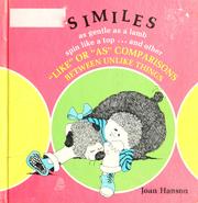 Cover of: Similes by Joan Hanson