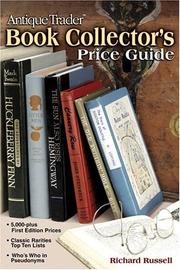 Cover of: Book collector's price guide