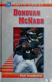 Cover of: Donovan McNabb (Sports Great Books) by 
