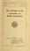 Cover of: The activities of the Committee on public information ...