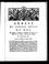 Cover of: Arrest du Conseil d'Etat du roi qui surseoit à l'examen & verification des dettes de la marine & des colonies, autres que du Canada