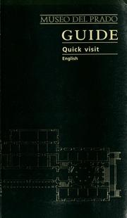 Cover of: Museo Del pPrado GUIDE: Quick visit: by Alicia Quintana
