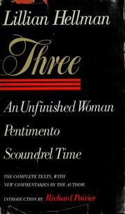 Cover of: Three by Lillian Hellman