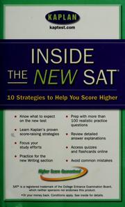 Cover of: Inside the new SAT by Kaplan Publishing