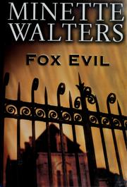Cover of: Fox evil by Minette Walters