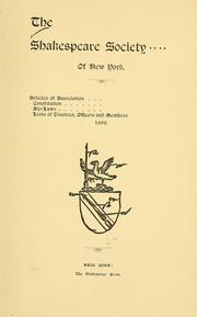 Cover of: Articles of association, constitution, by-laws, lists of trustees, officers and members, 1896