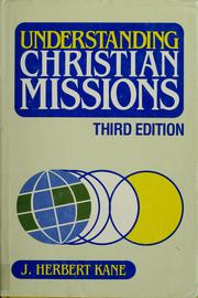 Cover of: Understanding Christian missions