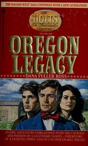 Cover of: Oregon Legacy: Volume 1