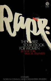 Cover of: Rape: the first sourcebook for women