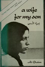 Cover of: A wife for my son | Ali Ghanem