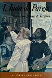 I, Juan de Pareja by Elizabeth Borton de Treviño