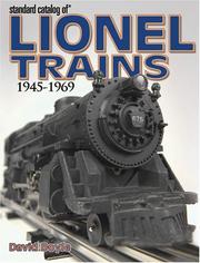 Cover of: Standard Catalog Of Lionel Trains by David Doyle