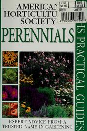 Cover of: Perennials