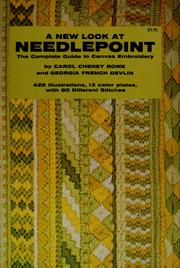 Cover of: A new look at needlepoint by Carol Cheney Rome