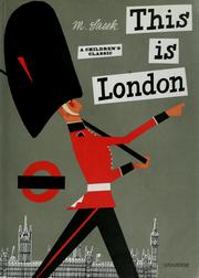 Cover of: This is London