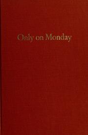 Cover of: Only on Monday by Frank H. Sloss
