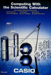 Cover of: Computing with the scientific calculator by 