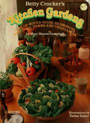 Cover of: Betty Crocker's Kitchen Gardens.