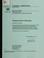 Cover of: Montana Board of Housing, Department of Commerce financial audit for the fiscal year ended June 30, ...