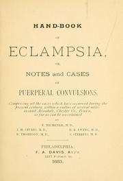 Hand-book of eclampsia