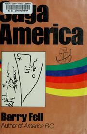 Cover of: Saga America by Barry Fell