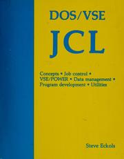 Cover of: DOS/VSE JCL by Steve Eckols, Steve Eckols