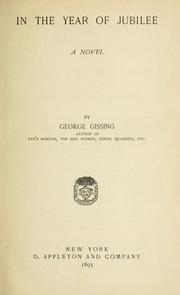 Cover of: In the year of jubilee by George Gissing