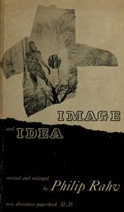 Cover of: Image and idea: twenties essays on literary themes