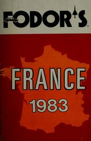 Cover of: Fodor's France, 1983