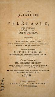 Cover of: Les aventures de Télémaque, fils d'Ulysse by François de Salignac de La Mothe-Fénelon