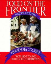 Cover of: Food on the frontier by Marjorie Kreidberg