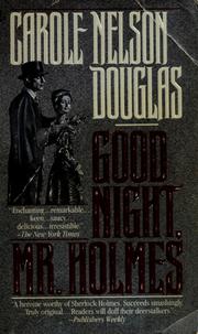 Cover of: Good Night, Mr. Holmes (Irene Adler) by Jean Little