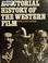 Cover of: A pictorial history of the western film