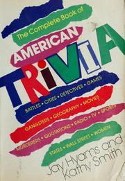 Cover of: The complete book of American trivia