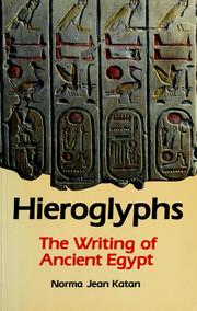 Cover of: Hieroglyphs