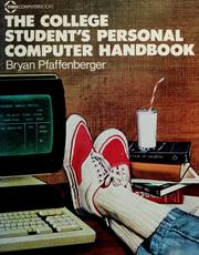 Cover of: The college student's personal computer handbook