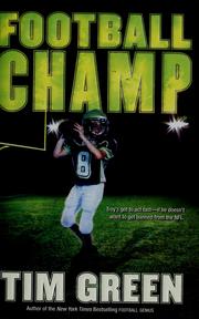 Cover of: Football champ: A Football Genius Novel